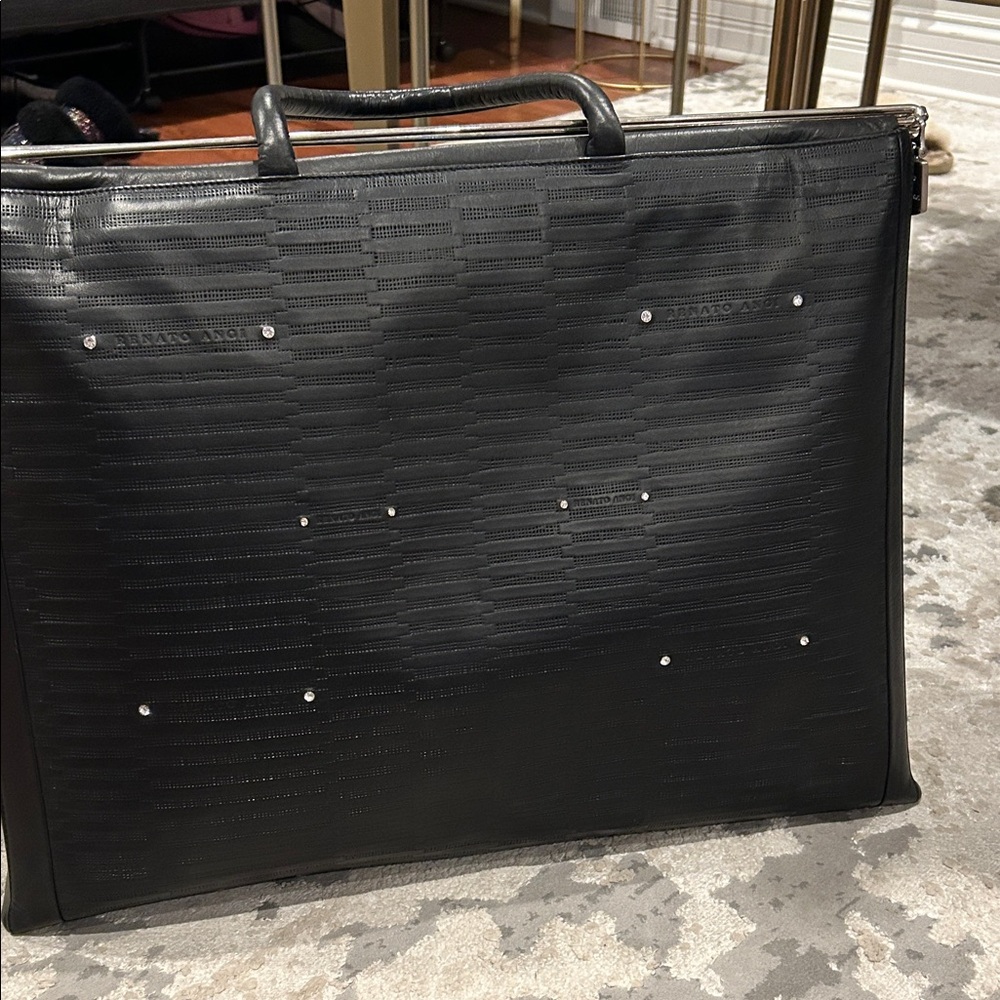 Renato Angi Black Tote Bag